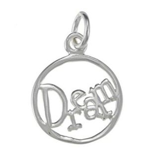 La Preciosa Sterling Silver 'Dream' Circle Charm