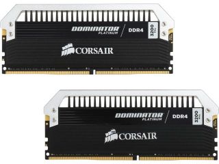 CORSAIR Dominator Platinum 32GB (2 x 16GB) 288 Pin DDR4 SDRAM DDR4 3200 (PC4 25600) Desktop Memory Model CMD32GX4M2C3200C16