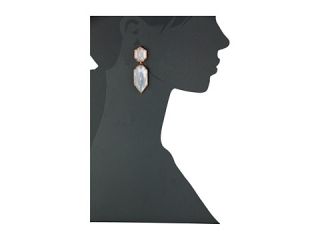 Kendra Scott Perla Earrings Rhodium/Iridescent Blue Lace