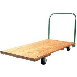 Fairbanks Wood Platform Truck — 1,400 Lb. Capacity, 24in. x 48in., Model# E25Q-2448 PDR  Standard Platform   Modular Trucks