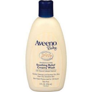 Aveeno Baby Soothing Relief Creamy Wash, 8 Fl. oz.