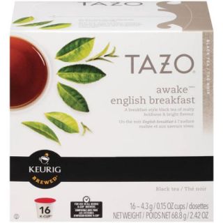 Starbucks Tazo K Cup Awake Tea, 16ct