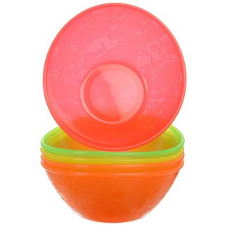 Munchkin Multi colored Baby Bowls (Pack of 5)   13645901  