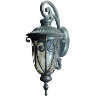 Yosemite Home Decor Viviana Collection 1 Light Oil Rubbed Bronze Outdoor Wall Mount Lamp 519MDIORB