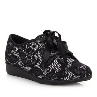 Joan Boyce "Debbie" Glitter and Lace Sneaker   7852453