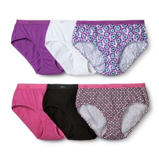 Hanes® Women‘s Cotton Hipsters PP41AS 6 Pack