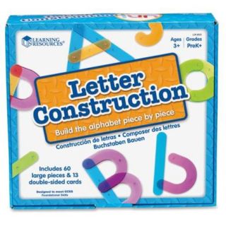 Learning Resources Letter Construction Activity Set   Theme/subject: Learning   Skill Learning: Letter Recognition, Alphabet, Mathematics, Uppercase Letters, Lowercase Letters   3+ (lrn 8555)