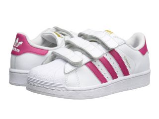 Adidas Originals Kids Superstar Little Kid White Bold Pink White Cmf