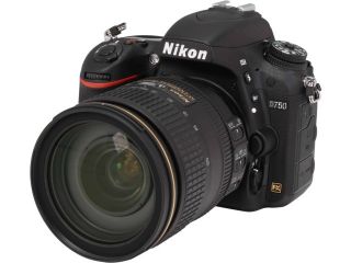 Nikon D750 1549 Black 24.3 MP Digital SLR Camera with 24 120mm VR Lens