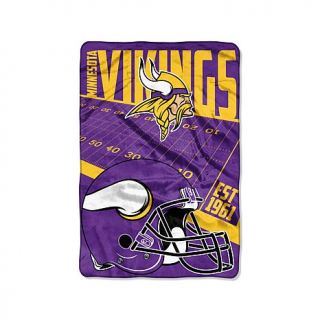 Officially Licensed NFL 62" x 90" Micro Raschel Throw   Dolphins   Vikings   7767037