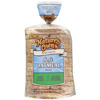 Nature's Own Specialty Soft Oatmeal Bread, 24 oz