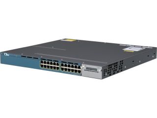 CISCO  Catalyst 3560 X  WS C3560X 24P L  POE Ethernet Switch   24 Port   2 Slot   Retail