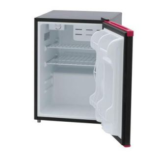 Keystone 2.4 cu. ft. Mini Refrigerator in Black and Pink with Dry Erase Board Door, Energy Star KSTRC24CBP