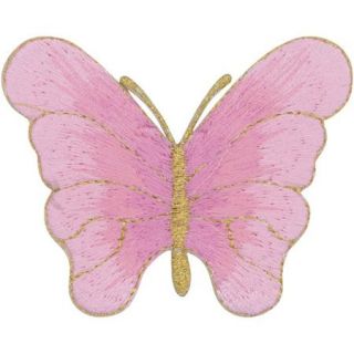 Tees and Novelties 650601 Patches For Everyone Iron On Appliques Pink Butter