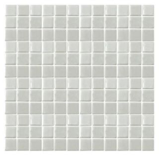 EPOCH Irridecentz I Off White 1413 Mosaic Recycled Glass 12 in. x 12 in. Mesh Mounted Tile (5 sq. ft. / case) I OFF WHITE 1413