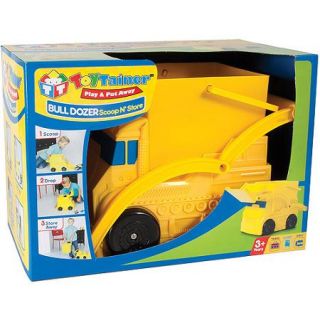 Toytainer Bulldozer Scoop N Store