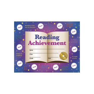 Reading Achievement Certificate by Hayes School Publishing