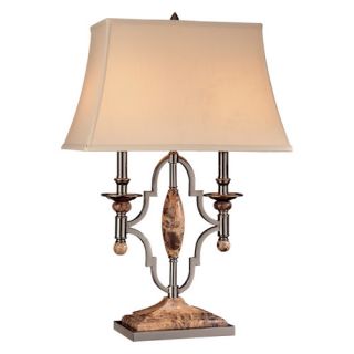 27 H Table Lamp with Bell Shade