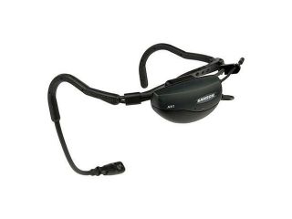 Samson AH1 Headset Transmitter with Qe Fitness Microphone, Channel N3/644.125MHz