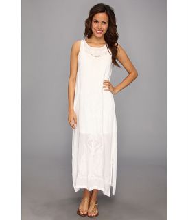 525 America Kaftan Dress With Slip Bleach White