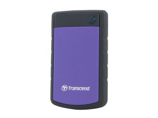 Transcend 1TB StoreJet 25H3 Military grade Shock Resistance Portable External Hard Drive USB 3.0 Model TS1TSJ25H3P Purple