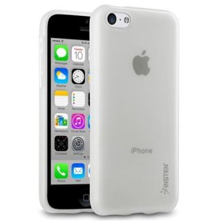 Insten Frost Clear TPU Rubber Soft Gel Cover Case for Apple iPhone 5C