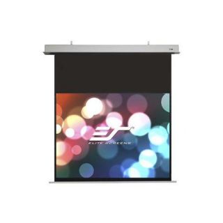 Elite Screens Evanesce AcousticPro UHD Sound Transparent In Ceiling Electric Projection Screen