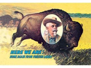 Buyenlarge 02903 xP2030 Buffalo Bill   Home Again 20x30 poster