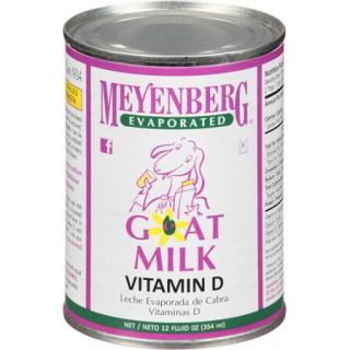 Meyenberg Evaporated Goat Milk, 12 fl oz, (Pack of 12)