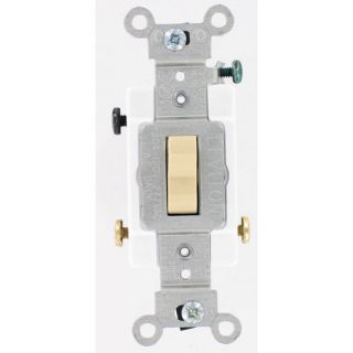 Leviton 102 5523 2WS White Commercial Grade 3 Way AC Quiet Switches Toggle