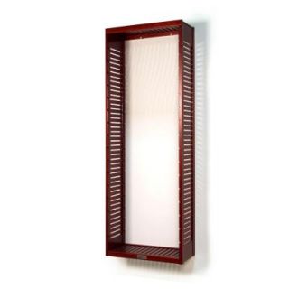 John Louis Home 12 in. Deep Stand Alone Tower Kit in Red Mahogany JLH 625