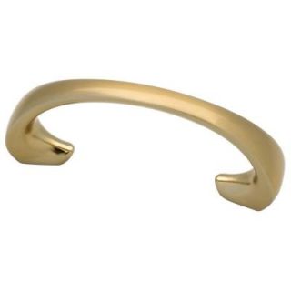 Liberty Barcelona 3 in. (76mm) Soft Brass Sweepy Cabinet Pull P18005C SBS C