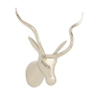 19 inch Aluminum Polished Gazelle Trophy Head   Shopping