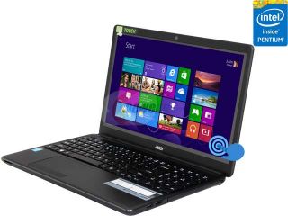 Open Box: Acer Aspire E1 532P 4819 Notebook   Intel Dual Core Pentium 3556U 4GB RAM / 500GB HDD 15.6" Touchscreen Windows 8