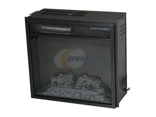 Open Box: ClassicFlame 18" Electric Insert with Backlit Display w/remote Black