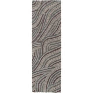 Perspective Taupe/Gray Geometric Area Rug