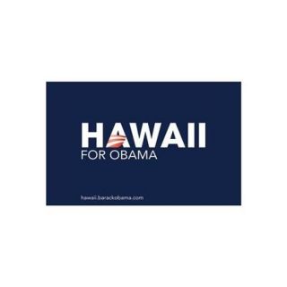 Barack Obama   (Hawaii for Obama) Campaign Poster Movie Poster (17 x 11)