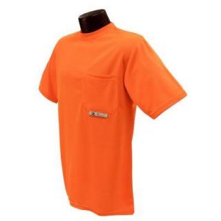 Radians CL 2 Tshirt with Moisture Wicking Orange Medium Safety Vest ST11 2POS M