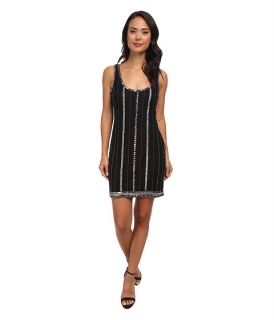 angie sequin and studd dress black