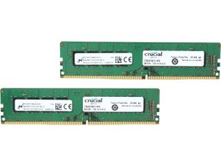Crucial 16GB (2 x 8GB) 288 Pin DDR4 SDRAM DDR4 2133 (PC4 17000) Desktop Memory Model CT2K8G4DFD8213