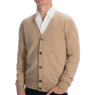Johnstons of Elgin Cashmere Cardigan Sweater (For Men) 6351P