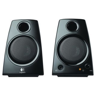 Logitech S 120 2.0 Speaker System   2.3 W RMS   Black