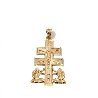 Michael Anthony Jewelry® 10K Gold Caravaca Cross Pendant   8063262