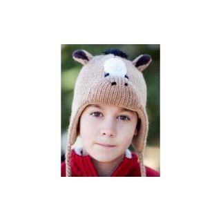 Kids Horse Pilot Hat by Knitwits   A1239K