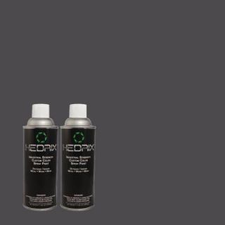 Hedrix 11 oz. Match of ECC 33 3 Dark Sea Gloss Custom Spray Paint (2 Pack) G02 ECC 33 3