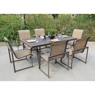 Bellini Home and Gardens  Nani 7 Pc Dining Set