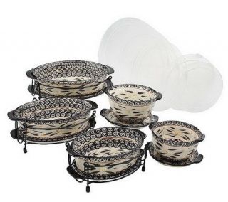As Is Temp tations Old World 13 pc Lid it Oven to  Table Set   K260237 —