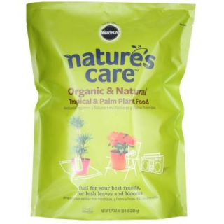 Miracle Gro Nature's Care 8 lb. Tropical and Palm Plant Food 100128