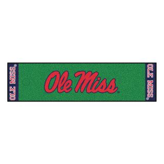 NCAA University of Mississippi (Ole Miss) Putting Green Mat by FANMATS
