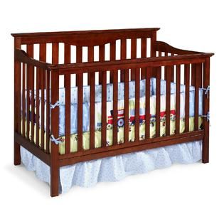 Delta Children Harlow 4 in 1 Crib Dark Cherry   Baby   Baby Furniture